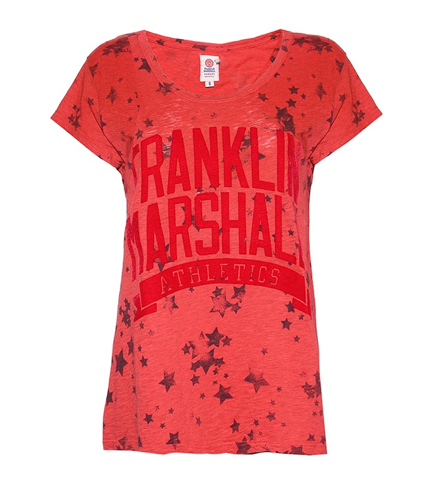 تیشرت زنانه فرانکلین مارشال مدل جرزی کد 684