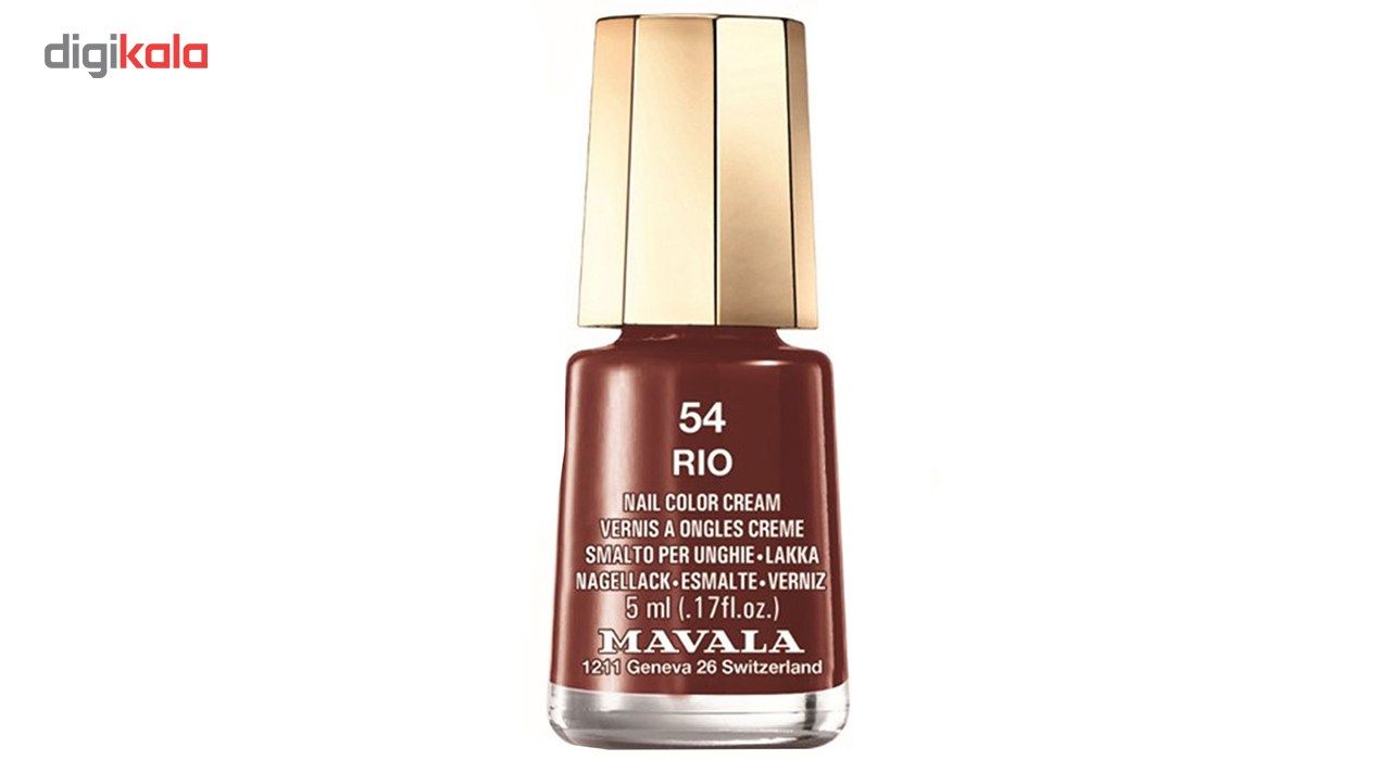 لاک ناخن ماوالا مدل Rio شماره 54 -  - 2