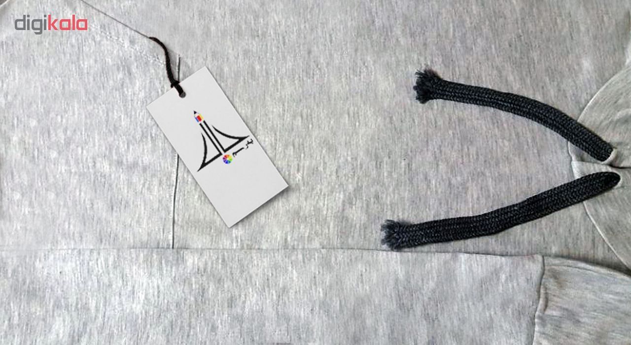 هودی مردانه به رسم طرح بارسلونا کد 113