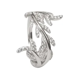 انگشتر نقره زنانه سورئال دیزاین مدل Germination