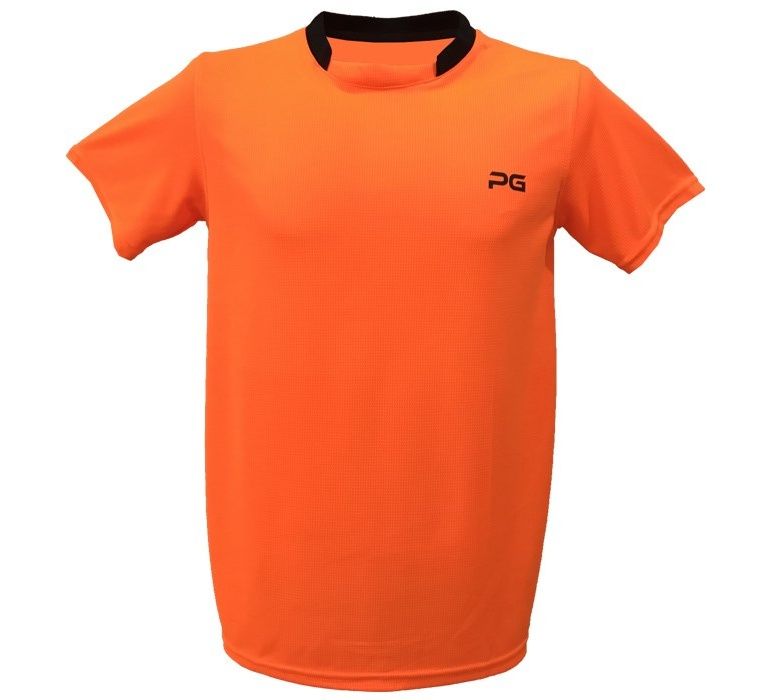 تی‌شرت آستین کوتاه مردانه پرگان مدل Orange 1-5