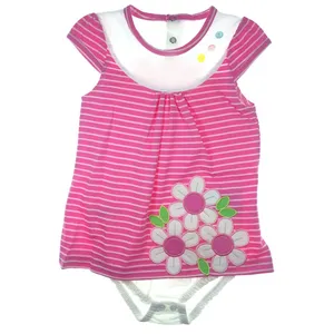 سرهمی زیر دکمه دار  مدل Flower