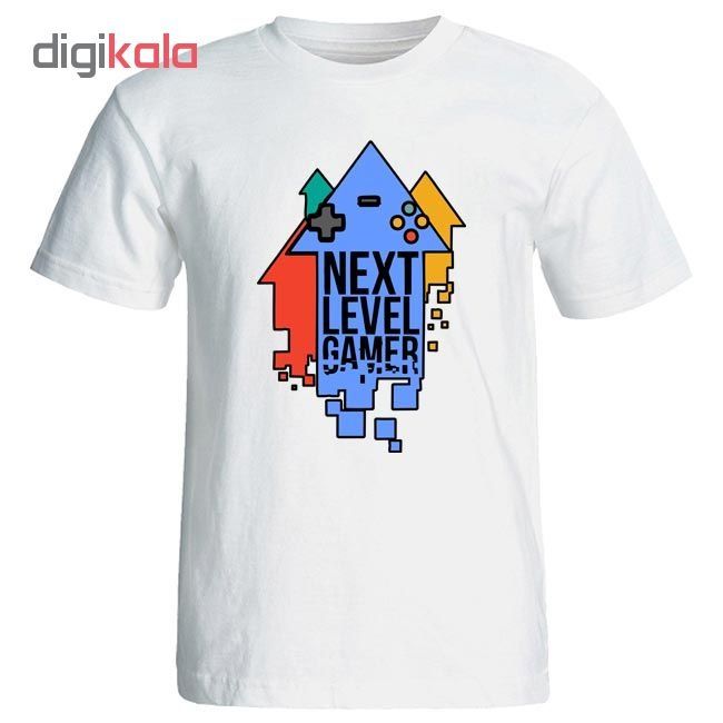 تی شرت مردانه طرح next level gamer کد 3699