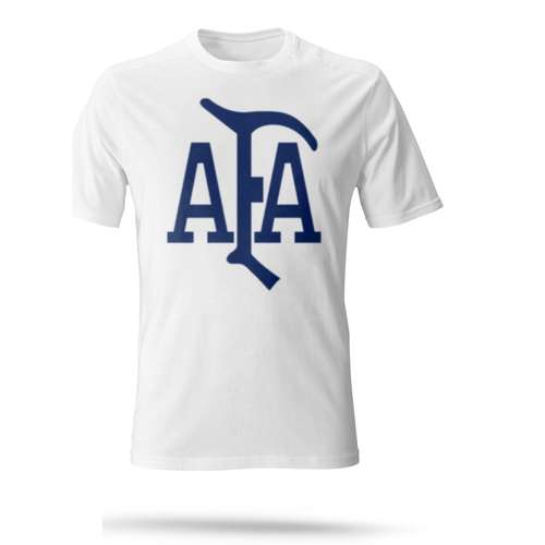 تی شرت سفید مردانه طرح آرژانتین
