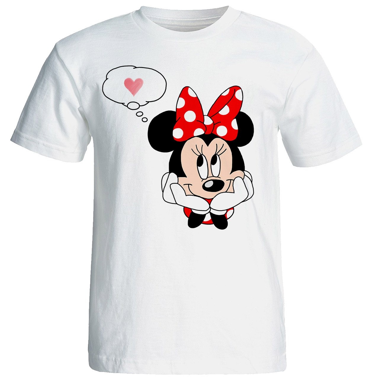 تی شرت آستین کوتاه زنانه شین دیزاین طرح میکی موس کد 4539