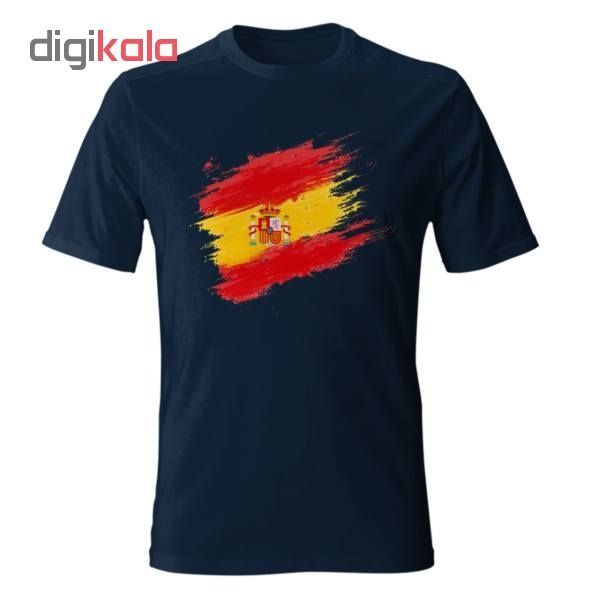 تی شرت مردانه طرح اسپانیا کد 322