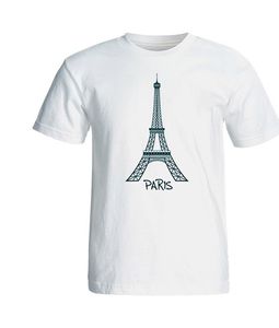 نقد و بررسی تی شرت آستین کوتاه مردانه شین دیزاین طرح برج ایفل کد 4461 توسط خریداران