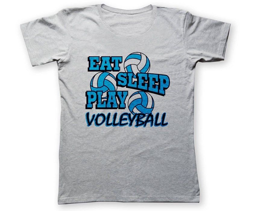 تی شرت به رسم طرح والیبالیست کد 241 -  - 2