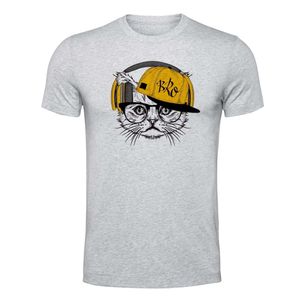 نقد و بررسی تی شرت مردانه طرح گربه مدل EML204 توسط خریداران