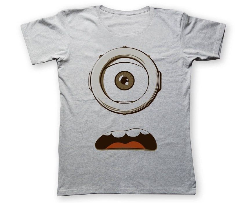 تی شرت به رسم طرح چشم مینیون کد 251 -  - 2