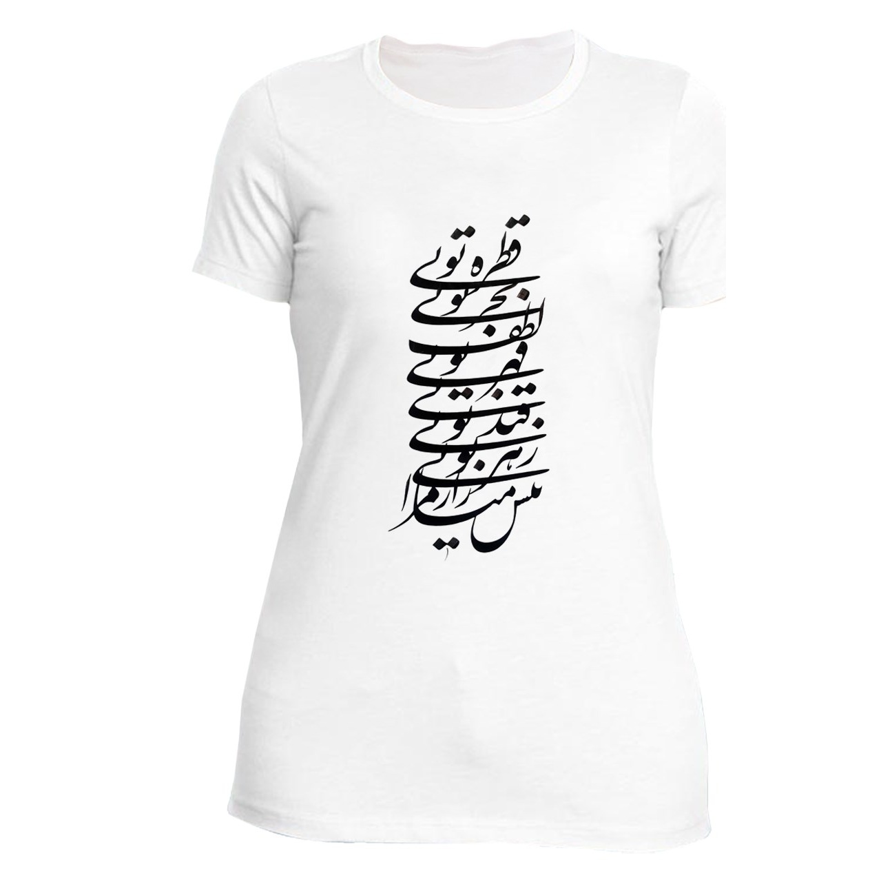 تی شرت زنانه نگار ایرانی طرح Z-J 5