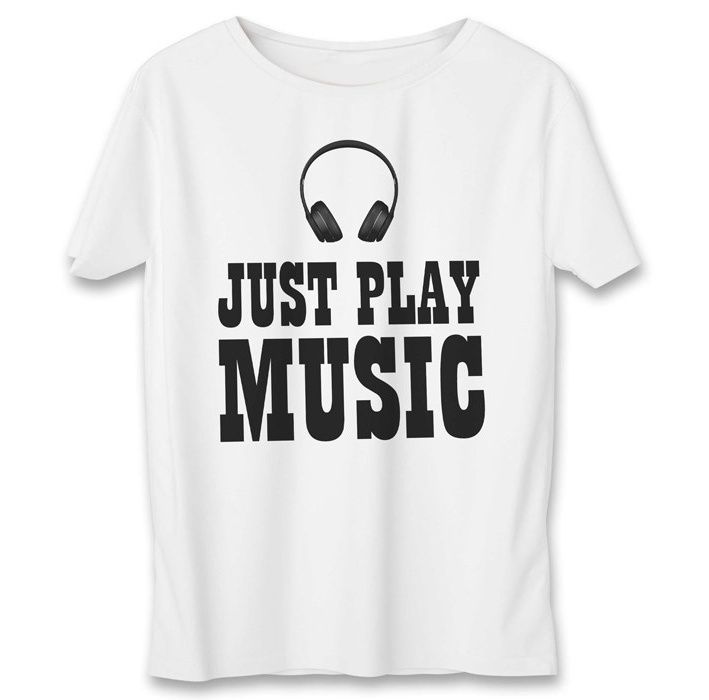 تی شرت به رسم طرح موزیک کد 301 -  - 2