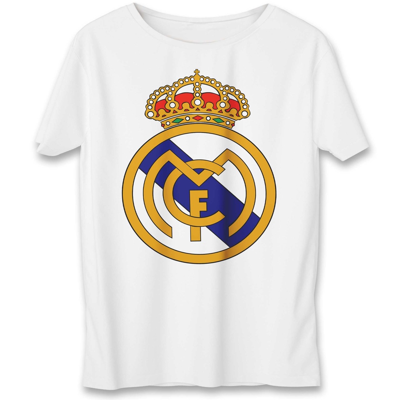تی شرت یورپرینت به رسم طرح رئال مادرید کد 315