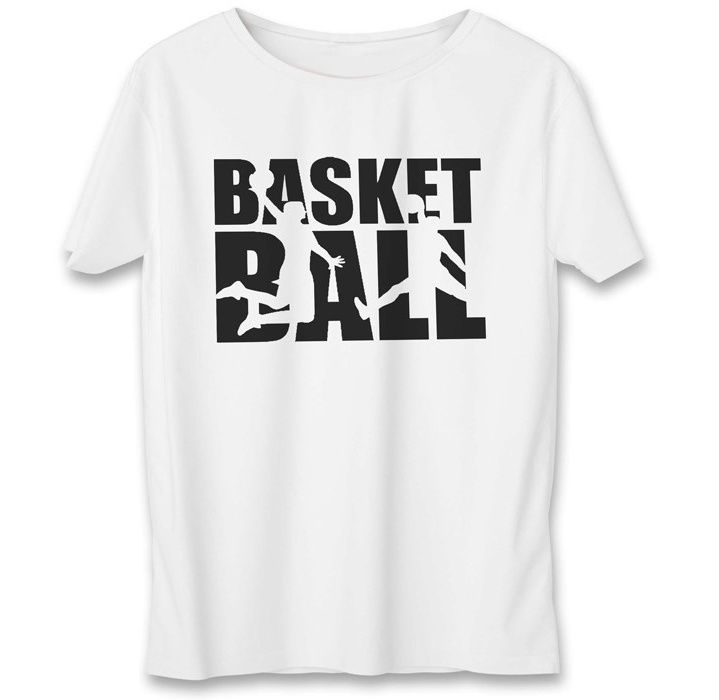 تی شرت یورپرینت به رسم طرح بسکتبال کد 330