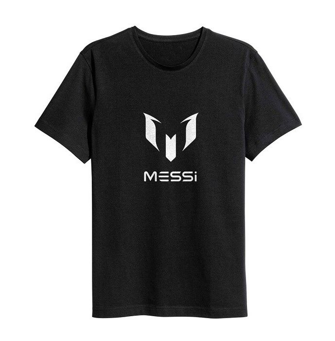 تی شرت نخی ورزشی سام آرت مدل لیونل مسی کد 244