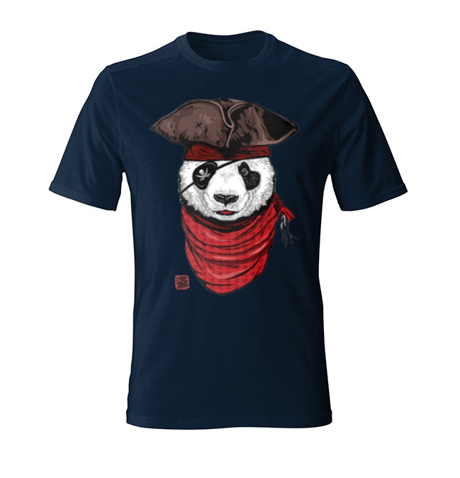 تی شرت مردانه طرح The Happy Pirate22