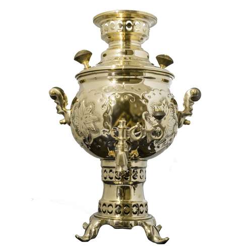 سماور زغالی زنجان آرت گالری مدل Z-55 ظرفیت2 لیتر