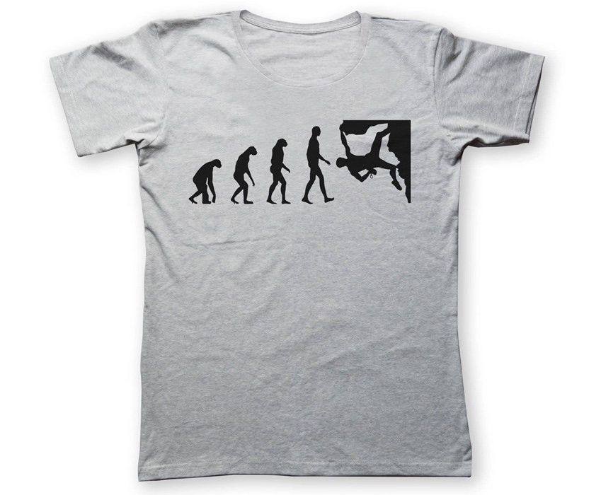 تی شرت به رسم طرح صخره نورد کد 238