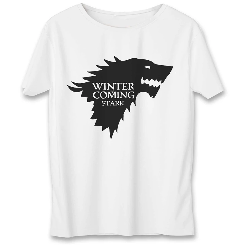 تی شرت یورپرینت به رسم طرح بازی تاج و تخت کد 323