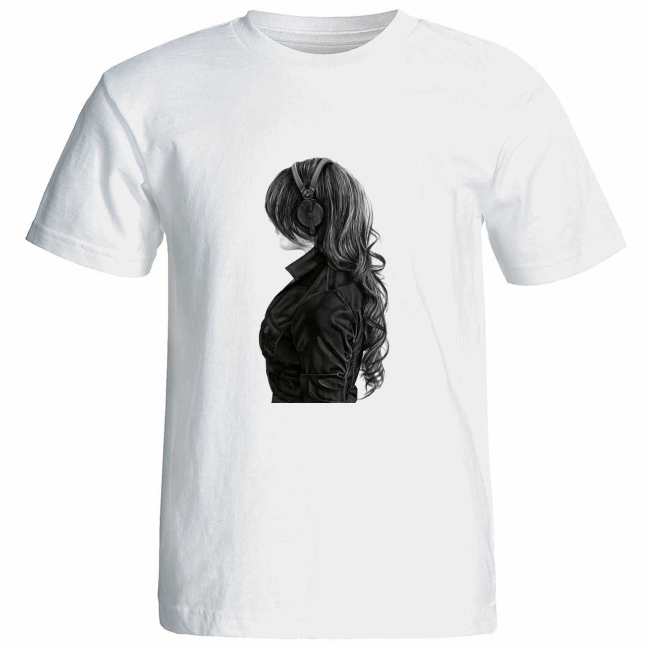 تی شرت زنانه آستین کوتاه نوین نقش طرح کد 9540 -  - 1