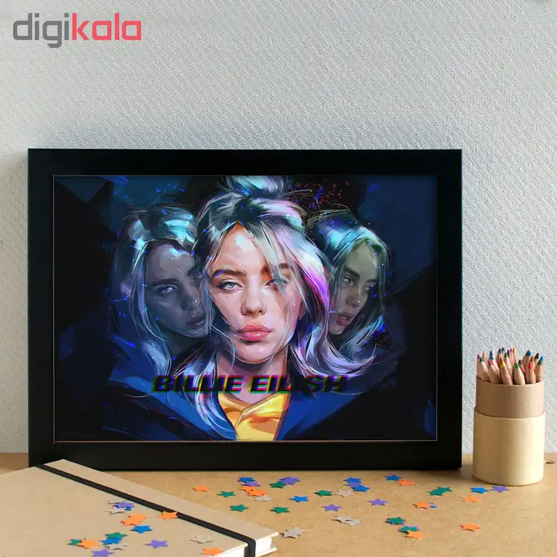 تابلو طرح billie eilish کد 65875