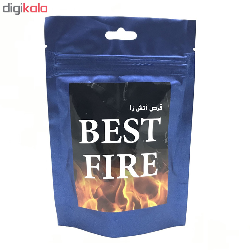 قرص آتش زا مدل BEST FIRE بسته ۳۰ عددی