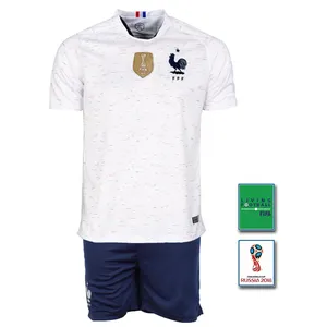 پیراهن و شورت تمرینی تیم فرانسه مدل Away-2018 به همراه تگ