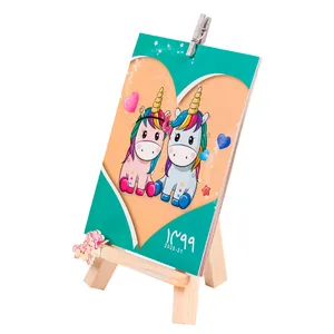 تقویم رومیزی سال 1399طرح اسب تک شاخ مدل یونیکورن 02