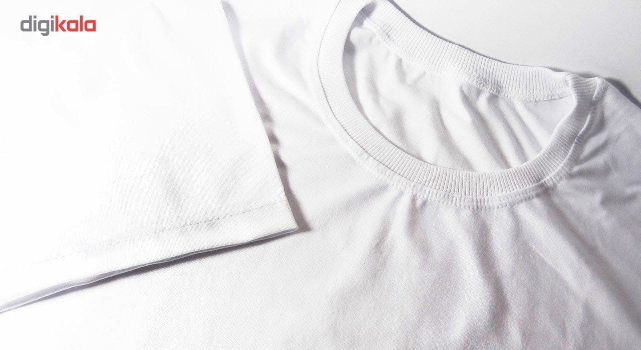 تی شرت آستین کوتاه زنانه شین دیزاین طرح حروف اول اسم P کد 4553 -  - 4