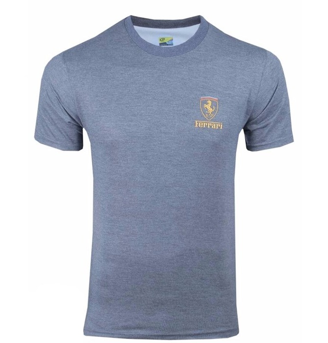 تی شرت آستین کوتاه مردانه هدف ورزش طرح فراری HDF02