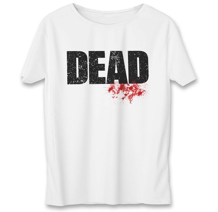 تی شرت یورپرینت به رسم طرح مرده کد 514 -  - 2