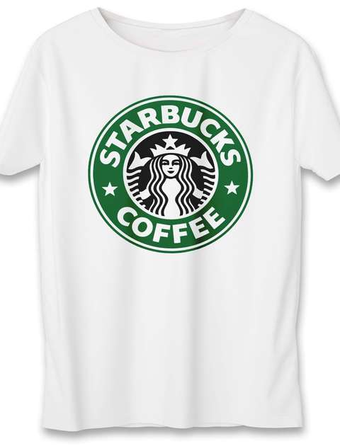 تی شرت به رسم طرح استارباکس کد 563