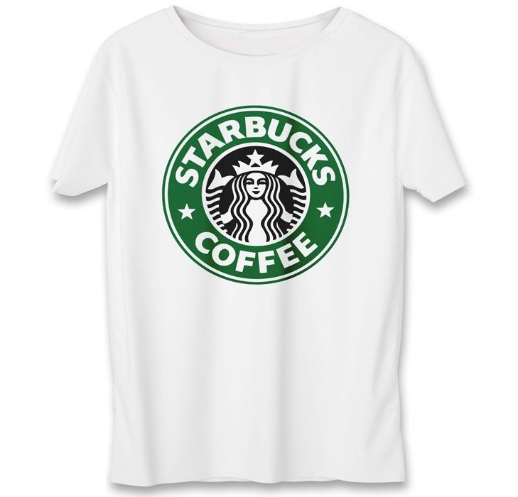 تی شرت به رسم طرح استارباکس کد 563 -  - 2