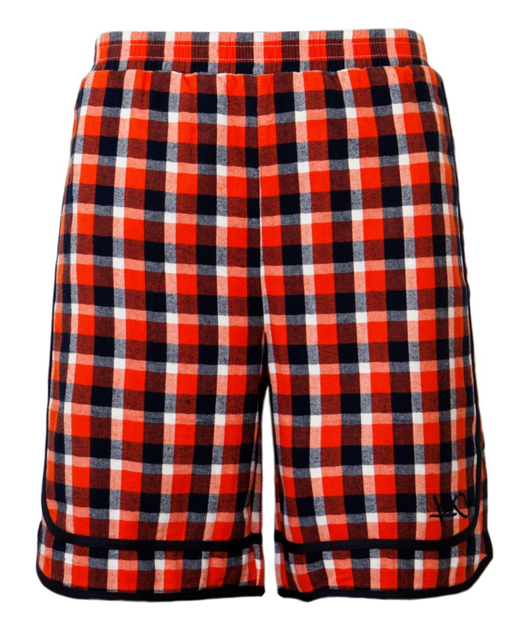 شلوارک مردانه کی وان ایکس مدل Check Flanel Shorts