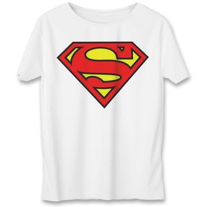 تی شرت یورپرینت طرح به رسم سوپرمن کد 519