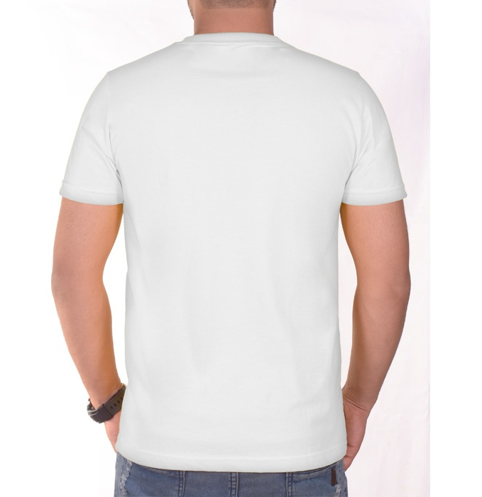 تی شرت مردانه سیمپل  مدل sw3-White