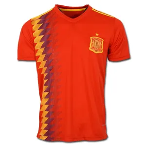 تی شرت ورزشی اسپانیا مدل Home-worldcup
