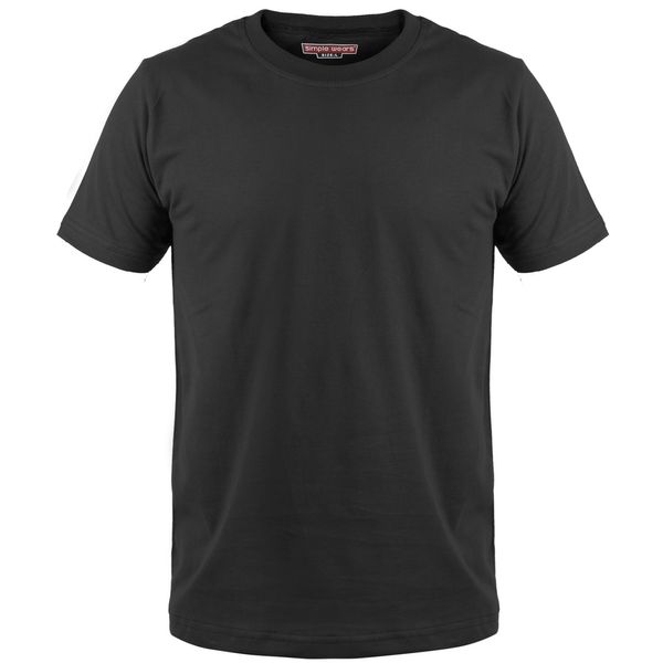 تی شرت مردانه سیمپل مدل sw3-Black