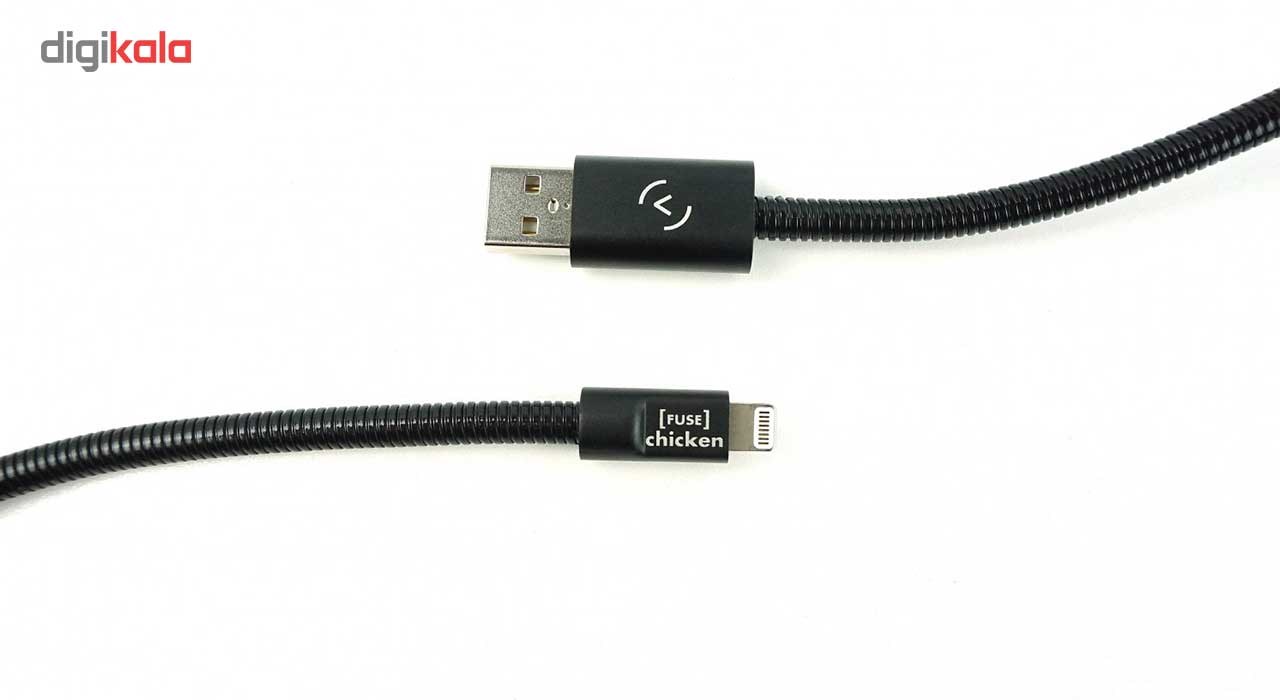 کابل تبدیل USB به لایتنینگ فیوز چیکن مدل Titan Plus طول 1.5 متر