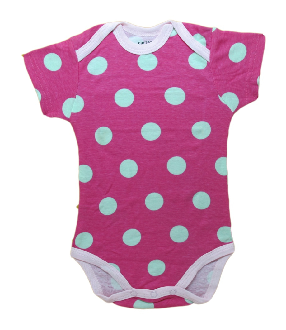 لباس بادی دخترانه کارترز مدل polka dots