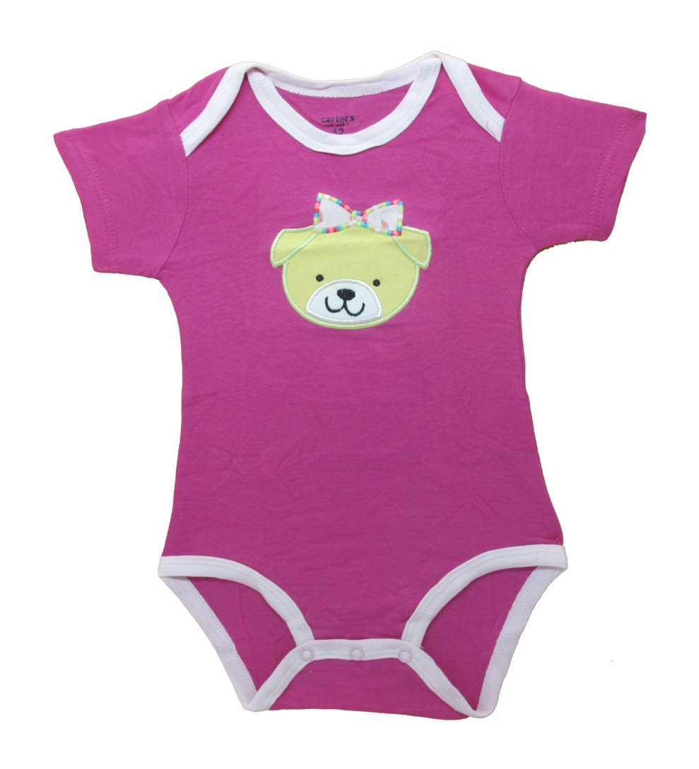 لباس بادی دخترانه کارترز مدل Yellow bear