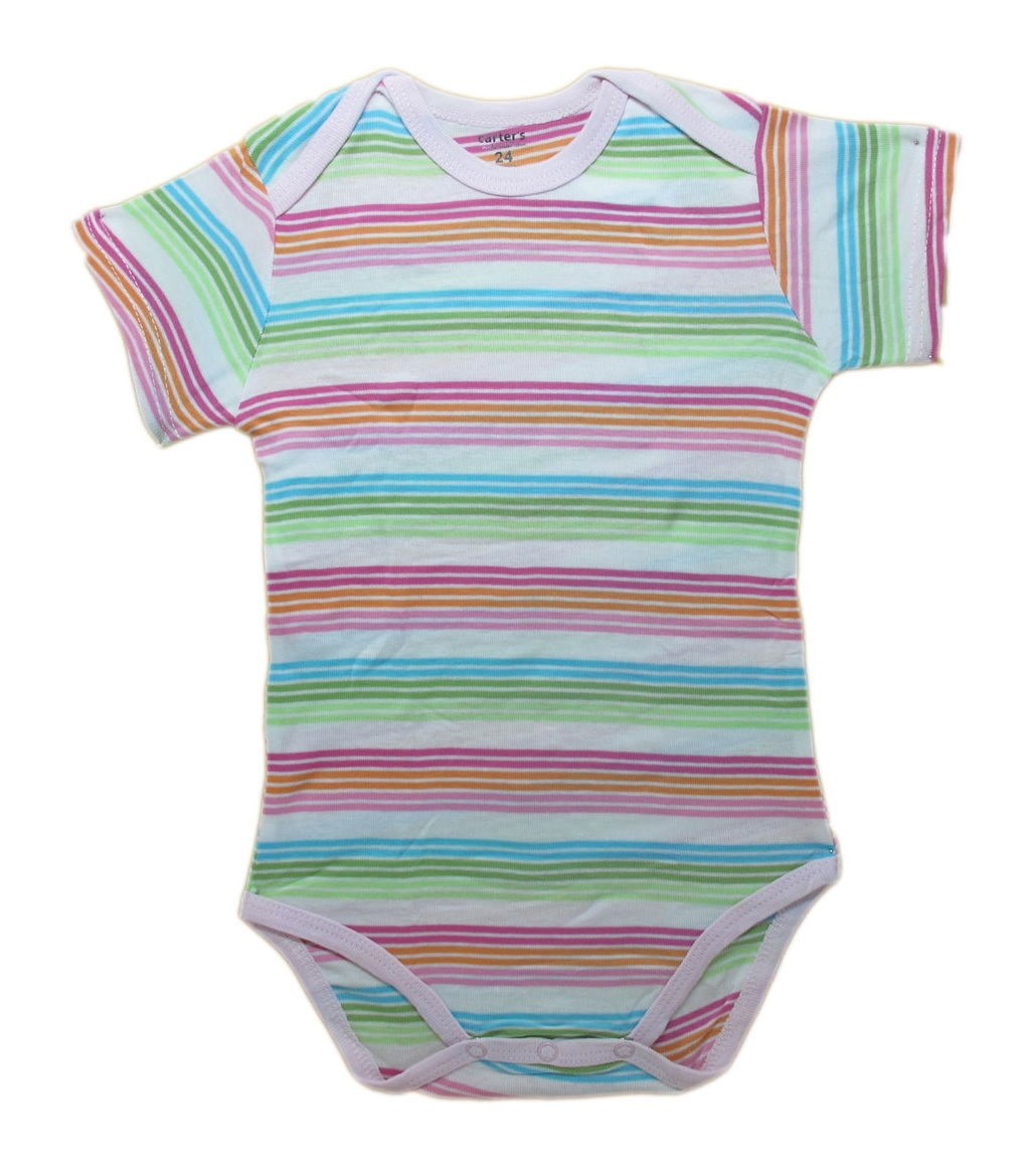 لباس بادی دخترانه کارترز مدل Colored lines