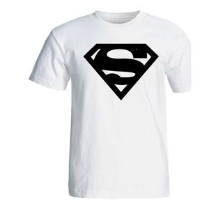 نقد و بررسی تی شرت آستین کوتاه سفید سالامین طرح بلک سوپرمن کد SA142 توسط خریداران