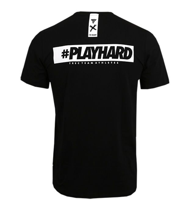 تیشرت مردانه ترِک ویر مدل Play Hard 010 Black