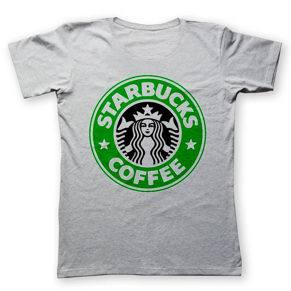 تی شرت به رسم طرح استارباکس کد 463