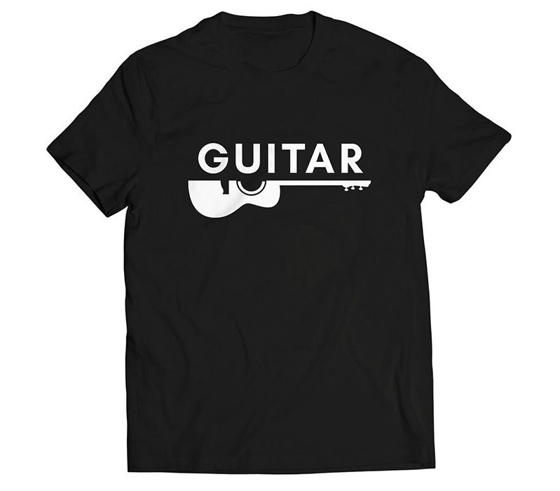 تیشرت پاتیلوک طرح گیتار مدل 330227