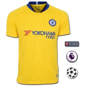 تی شرت ورزشی طرح تیم چلسی مدل Away18/19 به همراه تگ