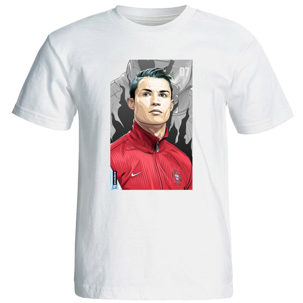تی شرت مردانه رادیکال طرح رونالدو کد 3156