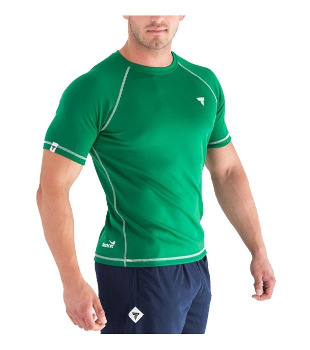 تی شرت ورزشی مردانه ترک ویر مدل Rash 018 Flex Green -  - 8