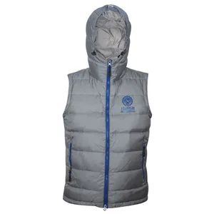 کاپشن مردانه فرانکلین مارشال مدل Zip Hood No Sleeve کد 005C